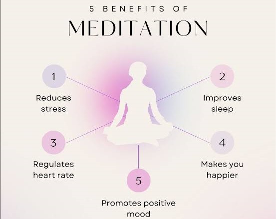 5 benefits of meditation